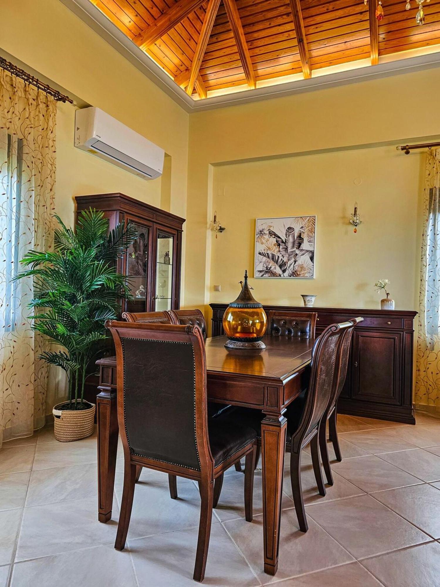 Villa Aitheras With Sea Views And Garden Stérnai Zewnętrze zdjęcie