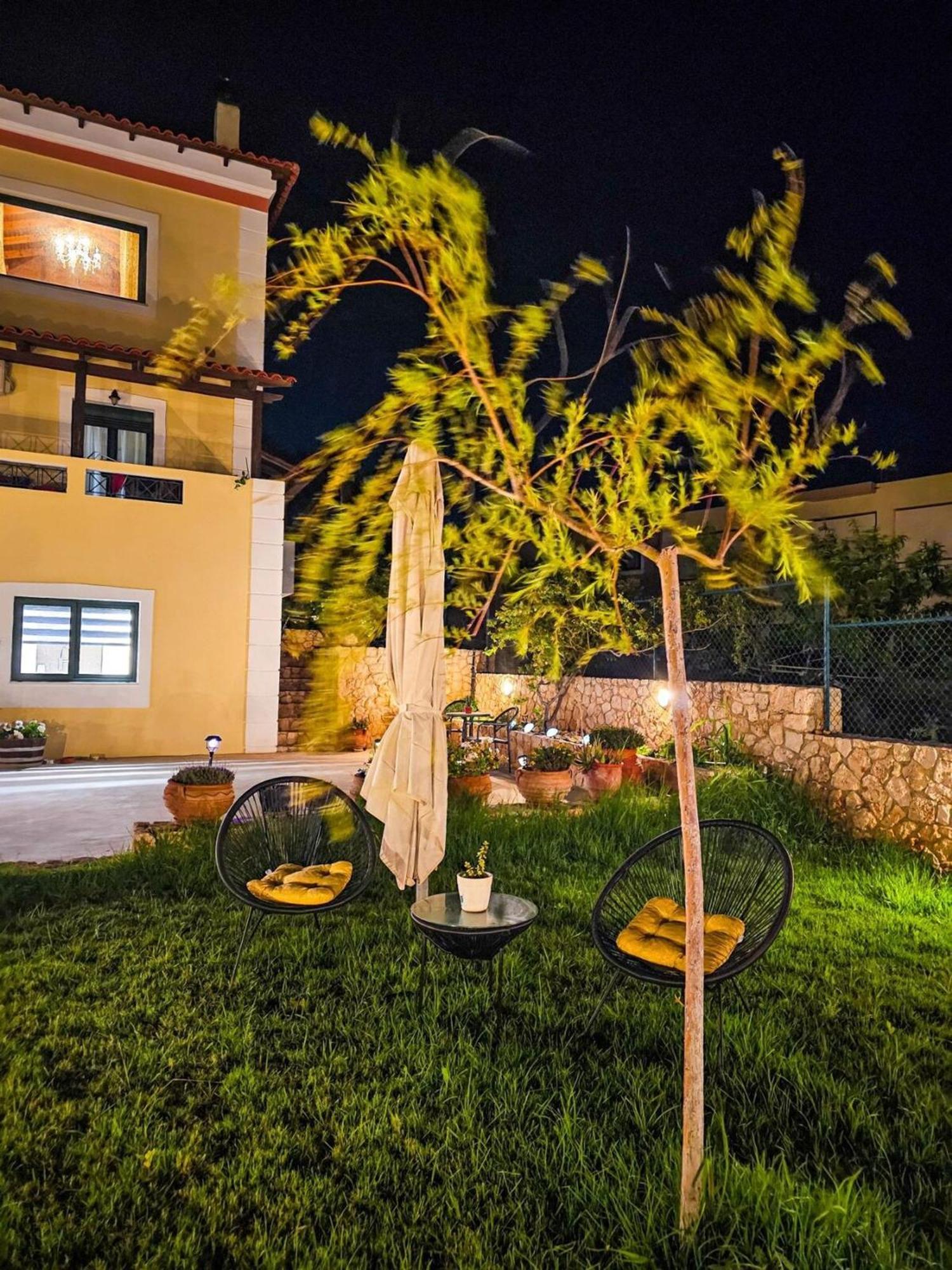 Villa Aitheras With Sea Views And Garden Stérnai Zewnętrze zdjęcie